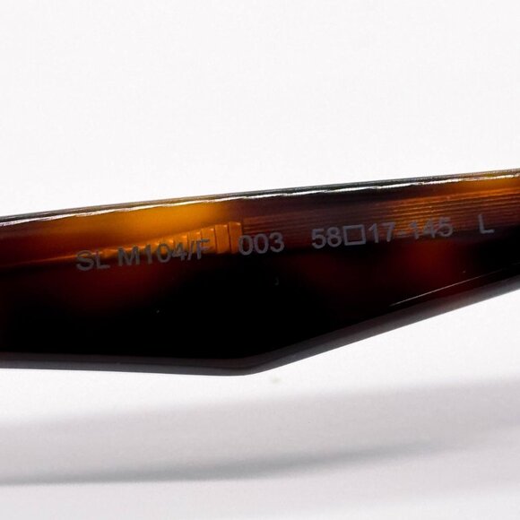 NEW SAINT LAURENT SLM104F 003 WOMEN CAT EYE SUNGLASSES SAINT LAURENT SL M104 - Picture 12 of 12